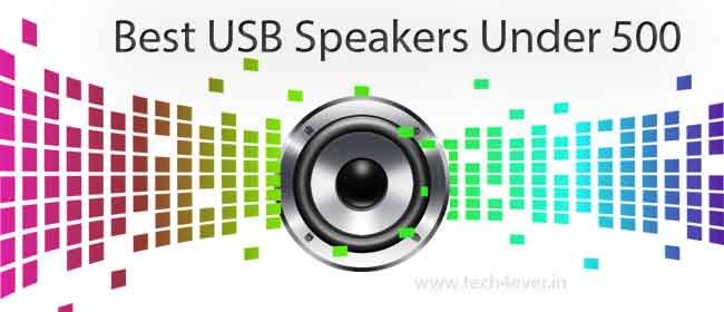 Best USB Speaker Under 500