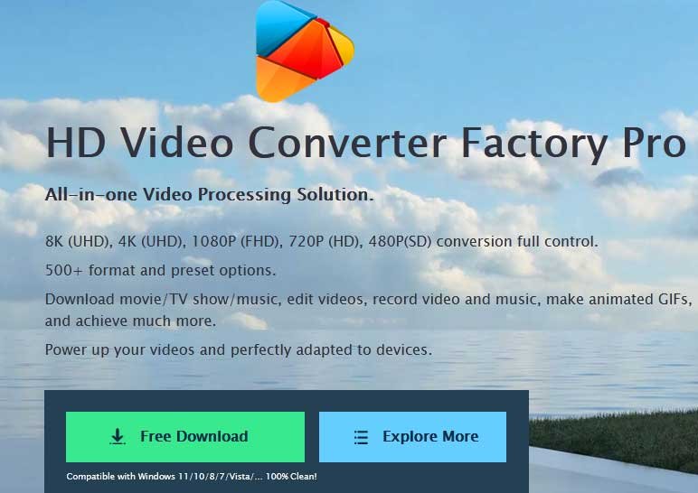 SWF to MOV Convert {WonderFox HD Video Converter Factory Pro}